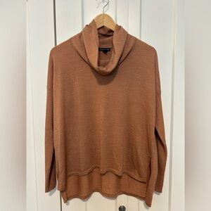 Eileen Fisher 100% Merino Wool Sweater, Blush Pink, Size XS